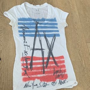 Armani exchange tshirt